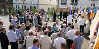 Fronleichnamsprozession in Naumburg